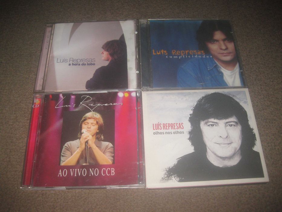 4 CDs do "Luís Represas"