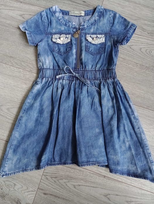 Sukienka jak jeans rozm. 104/110