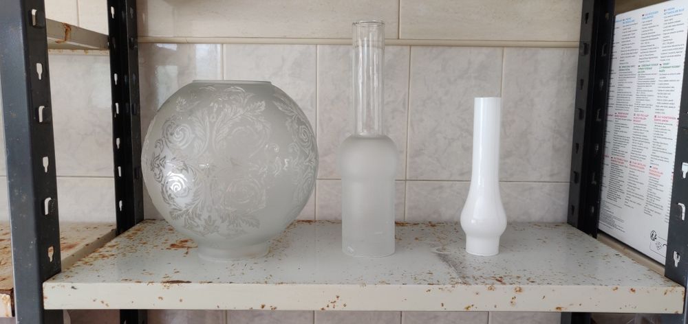 Globos e acessórios para candeeiros