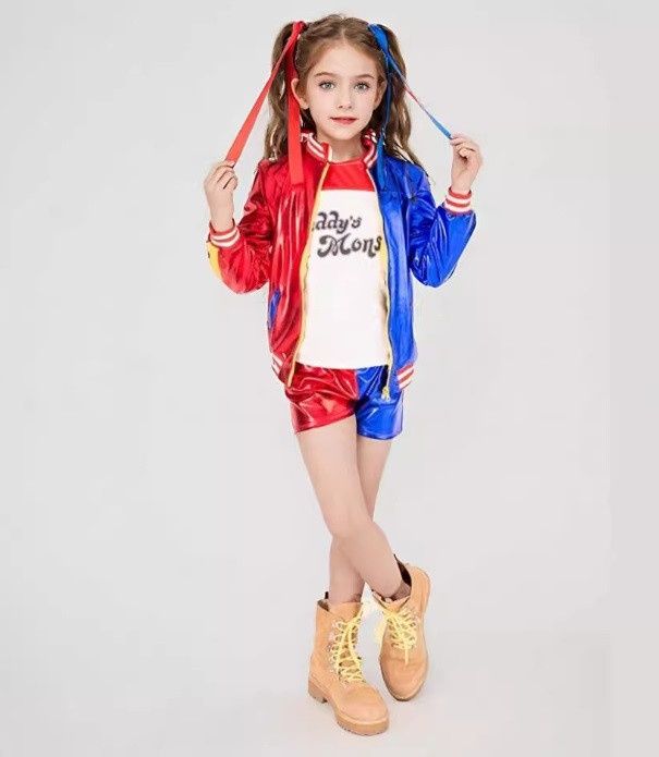 Костюм Харлі Квін наречена Джокера для дівчинки 9-11 років