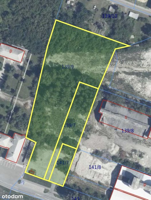 Działka przemysłowa z bardzo atrakcyjnym planem pod przemysł ciężki.