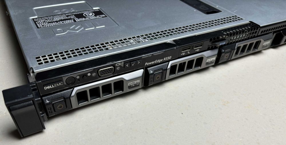 Dell PowerEdge R330 - E3-1270 v6 3.8GHz/16Gb/3x1Tb/H730/Enterp/2xPSU ...