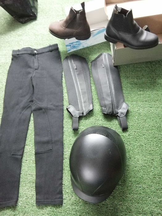 Material de equitação - criança 7-9 anos