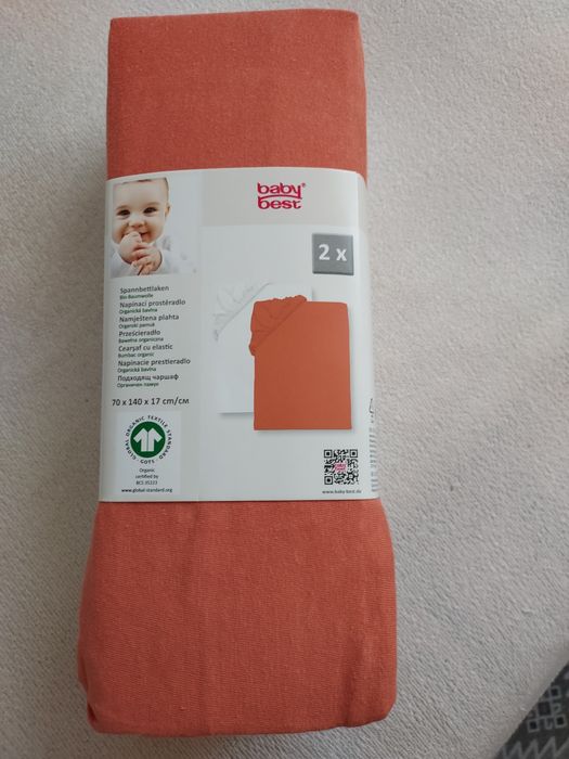 Komplet 2 prześcieradeł na gumce dla dziecka