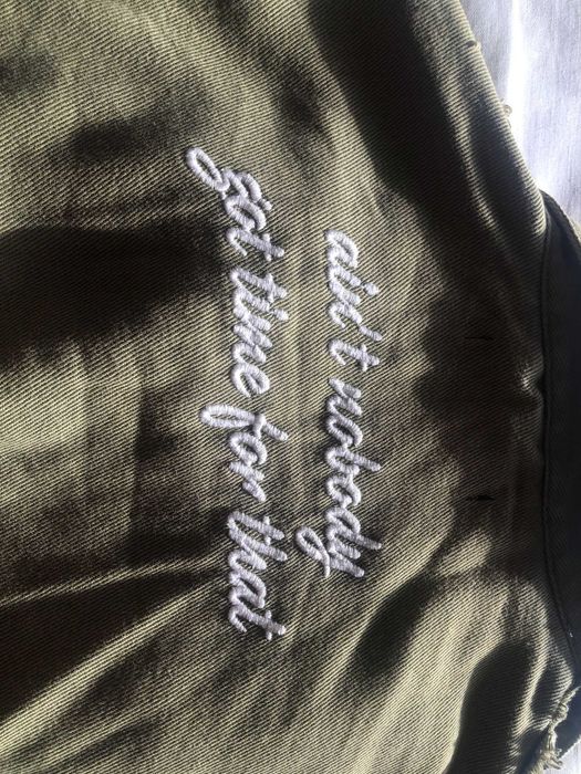 Casado verde Stradivarius