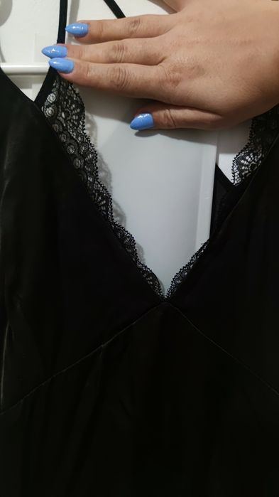 Vestido Estilo Lingerie Zara - M