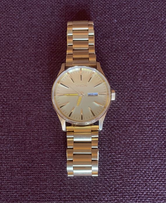Relógio NIXON Sentry SS All Gold