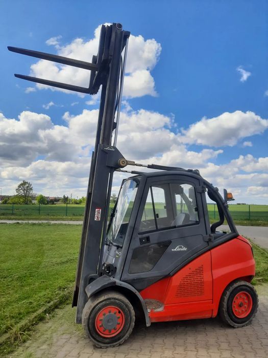 Linde H40D  pełna kabina, ogrzewanie,4000kg, przesuw wideł, 4 wyjście hydrauliki