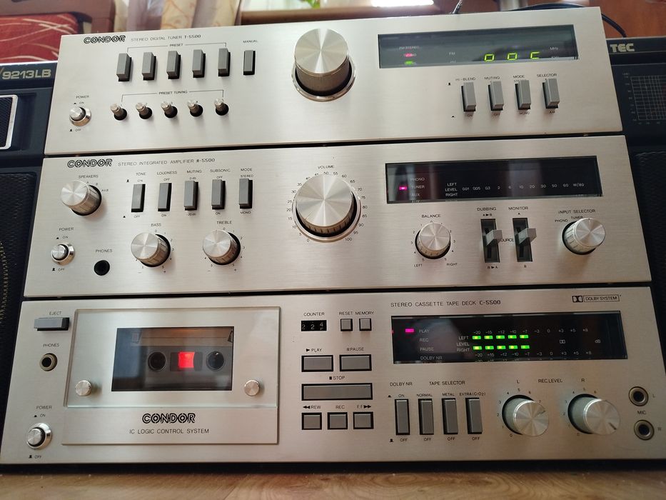 Wieża stereo CONDOR Vintage