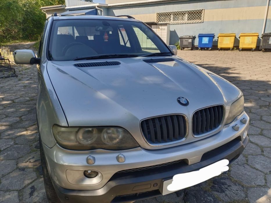 Maska pokrywa silnika BMW X5 e53 lift Titansilber 354
