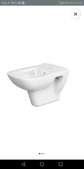 Bidet podwieszany