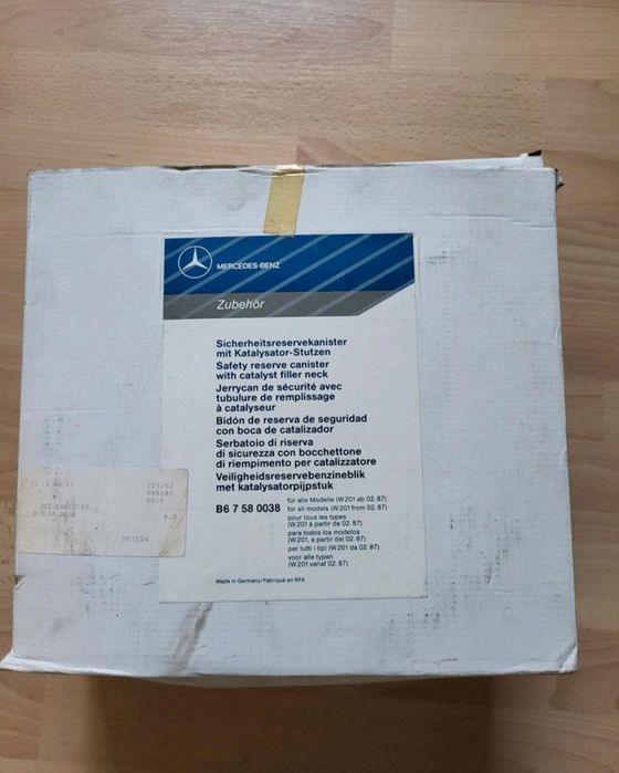 Kanister 7L Mercedes W123 W124 W210 W201 W126