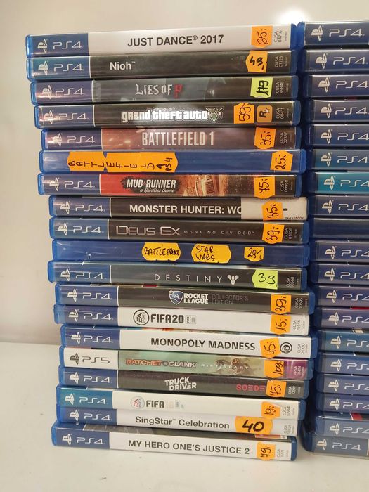Gry na konsolę PS4
