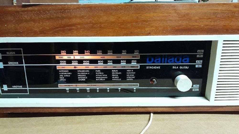 Radio lampowe Ballada