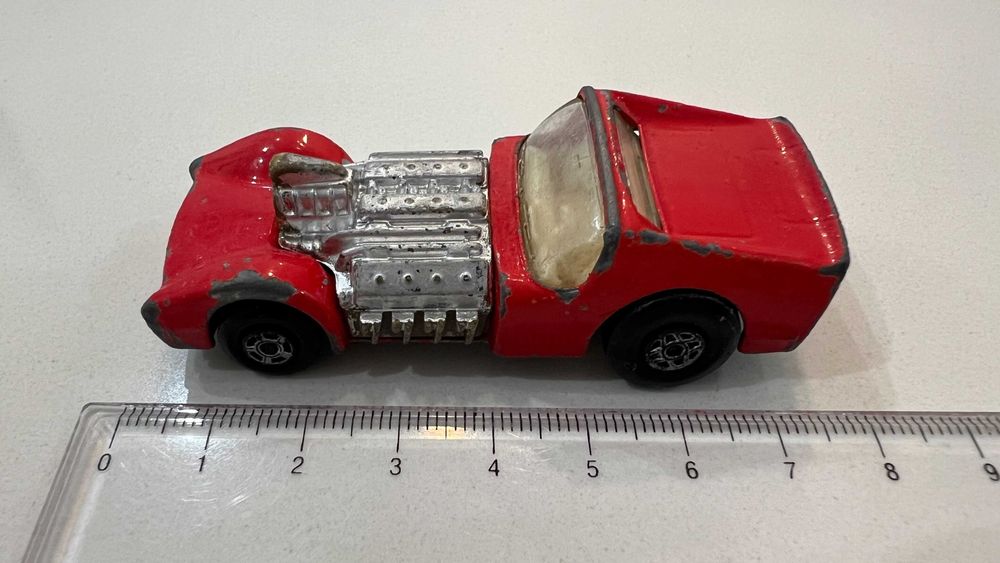 miniatura automovel vintage Road Dragster Superfast 
Matchbox