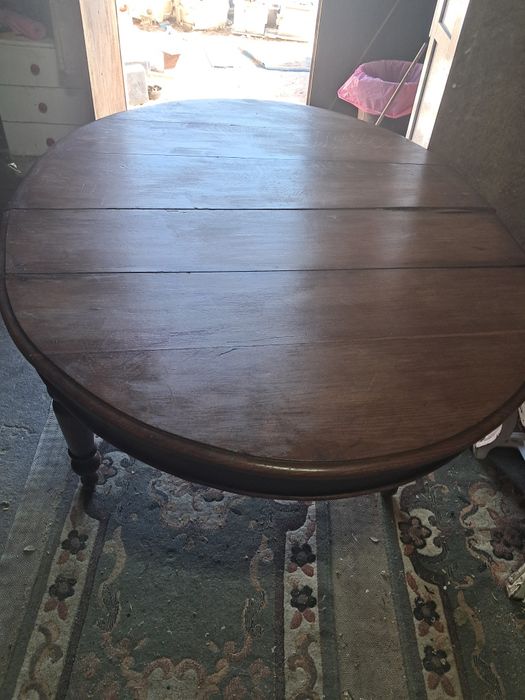 Rustic solid wood table