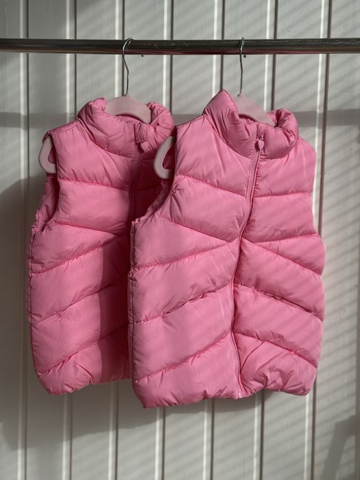 Жилетка безрукавка тепла для дівчинки