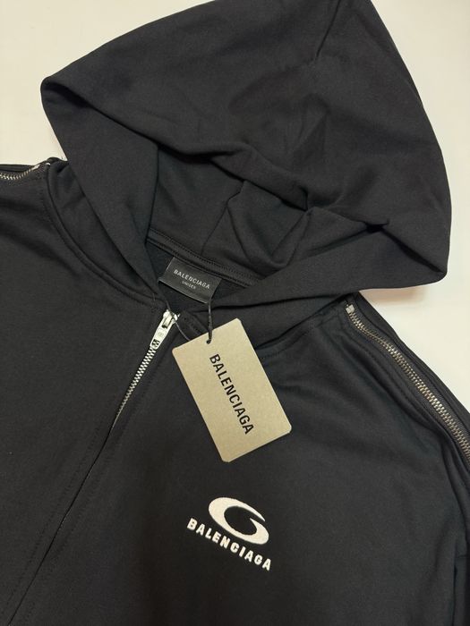 Зіп худі Balenciaga Unity Stripes M L ERD Vetements