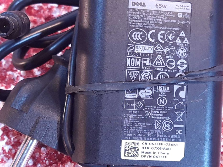 Адаптер живлення Dell на 65Вт. для ноутбука