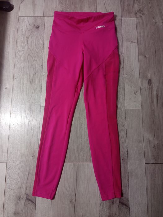 Legginsy damskie z siateczka stronger XS/s