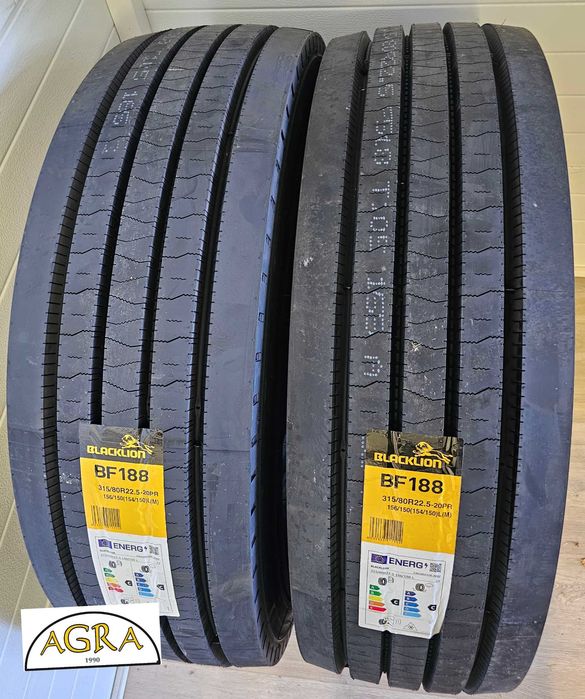 315/80R22.5 (1210netto) BLACKLION  BLACK LION opona opony nowa przód
