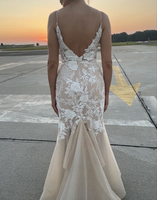 Suknia ślubna Kayli capuccino Sofia Rein XS- 165 cm (regulowana)