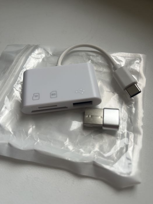 USB-C Хаб, Тестер, Кардридер та OTG адаптери (Нові)