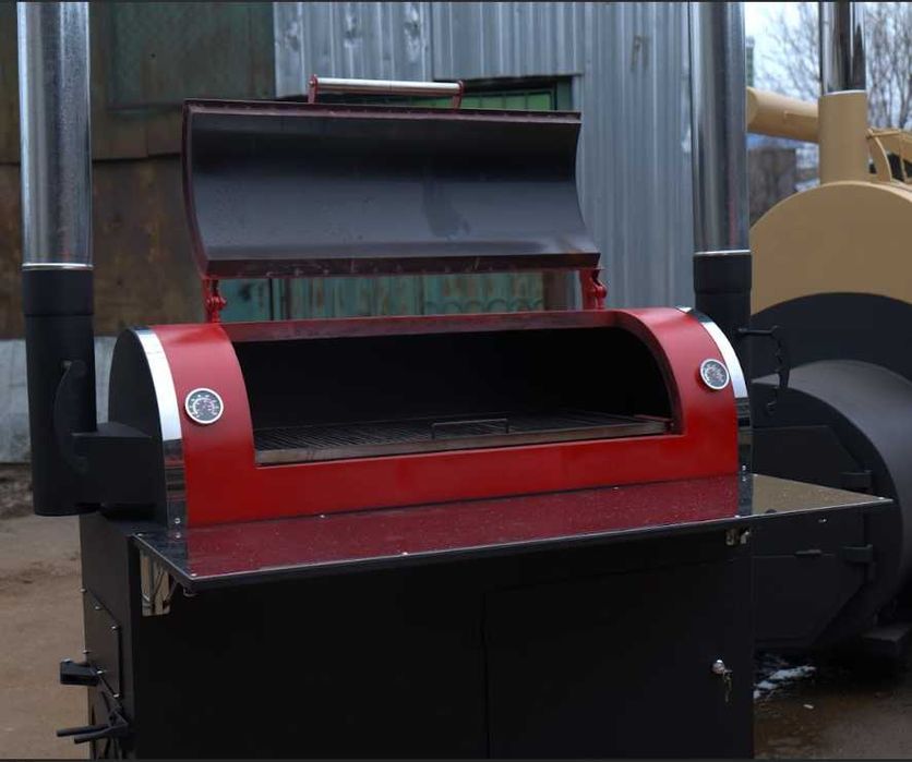 Прямоточний BBQ смокер МІНІ-500 | 25 кг за цикл