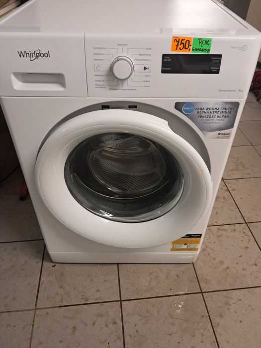 Pralka od frontu ładowana Whirlpool