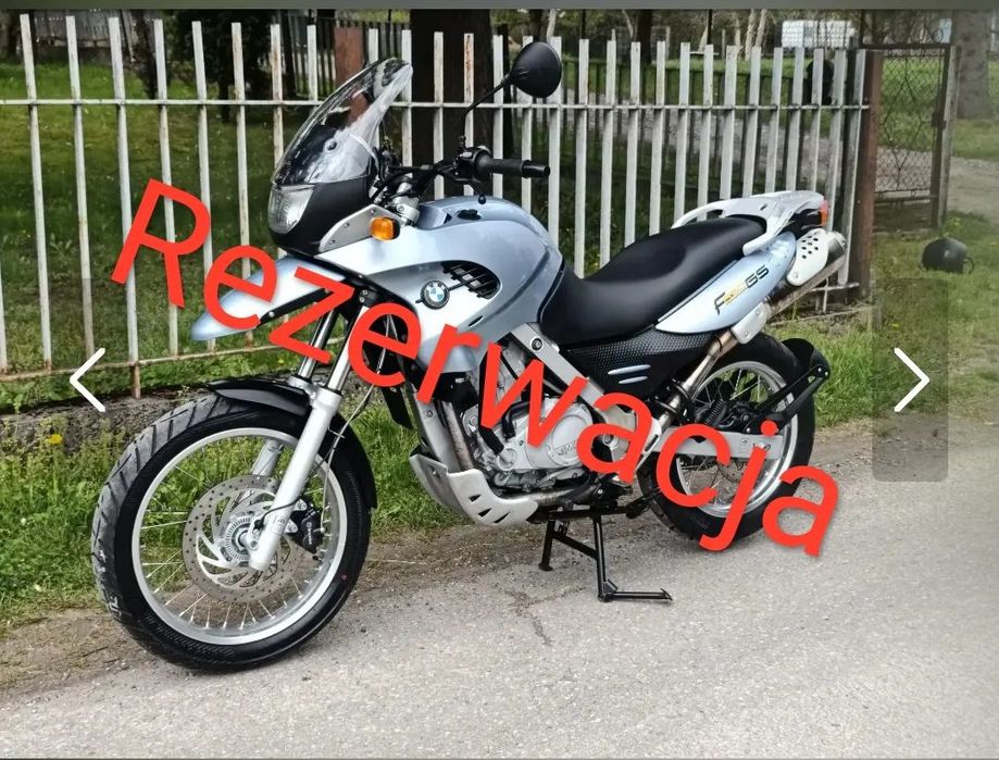 BMW F 650 GS abs, piękny stan, tylko 19tys km, oryginał jak transalp dr kle