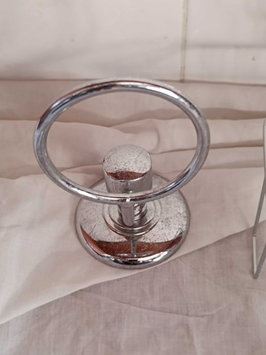 Conjunto em inox de 3 peças para WC