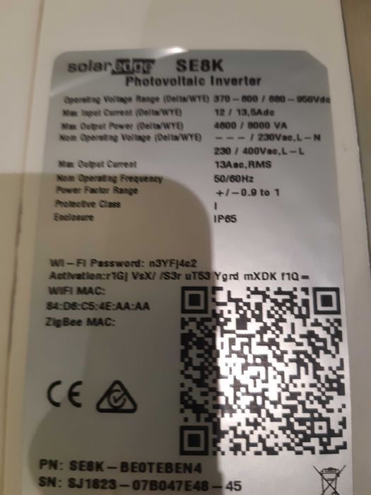 Falownik SolarEdge SE8K-BEOTEBEN4 trójfazowy