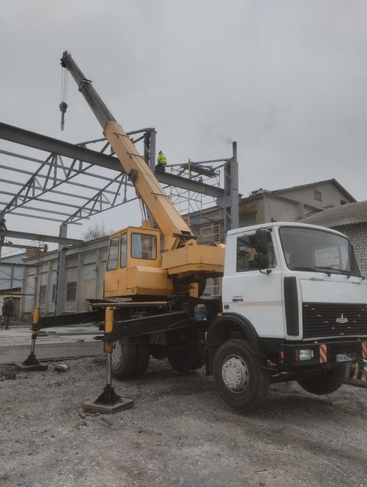 Послуги автокрана готівковий та безготівковий розрахунок 16т, 18м