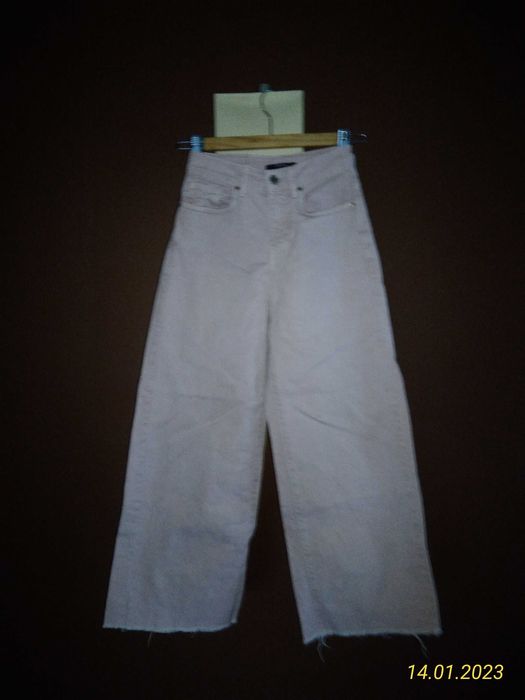 Spodnie Bershka 32 Essential szerokie nogawki dzwony