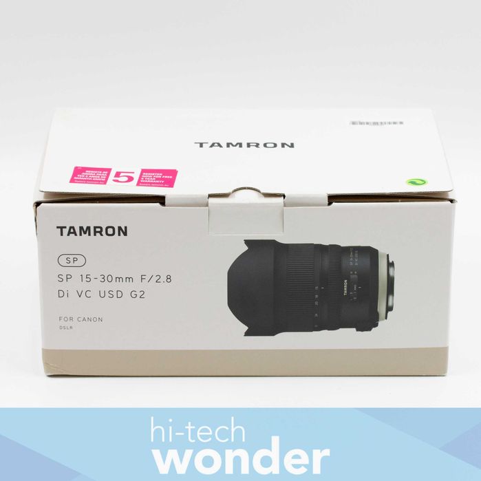 Tamron SP 15-30mm f/2.8 Di VC USD G2 para Canon EF