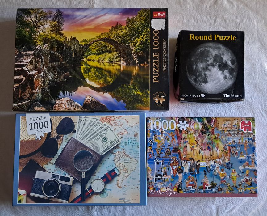 Puzzles 1000 Peças