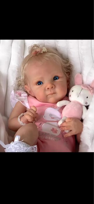 Лялька реборн Reborn реалістична кукла пупс силікон вінілова