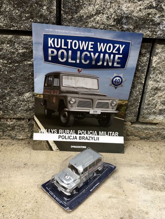 Prospekt-WILLYS RURAL-auta,model,wozy policyjne,kolekcja
