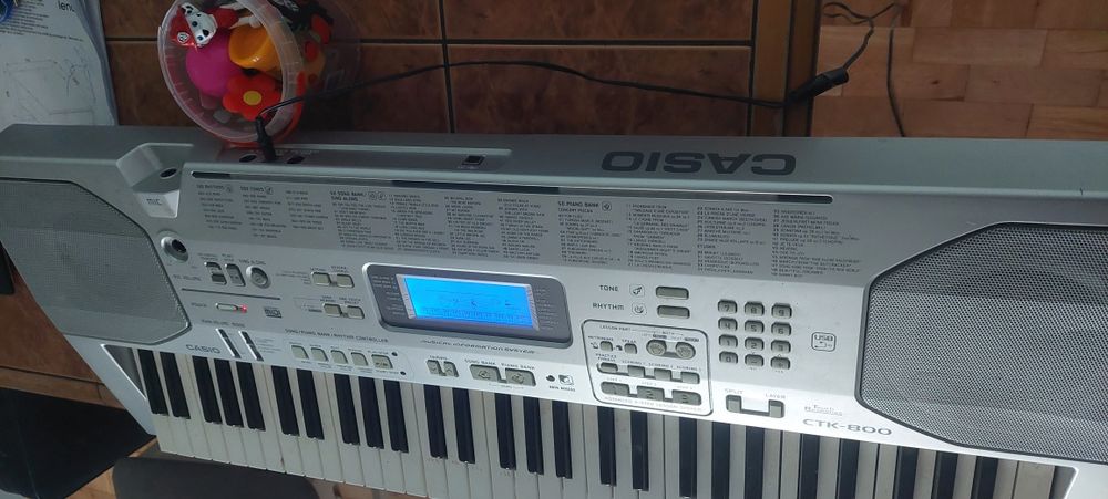 Casio ctk 800 keyboard organy klawisze