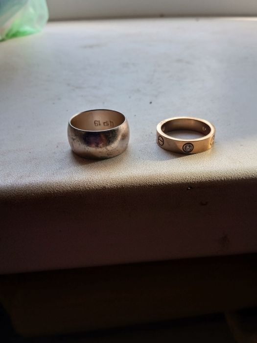 Кольца медицинское золото .