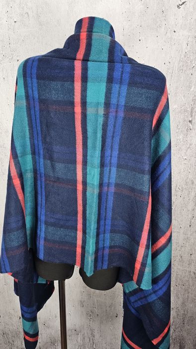 Szal damski oversize Primark w kratę z wiskozą