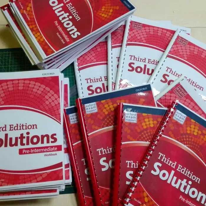 Solutions - комплект Pre-Intermediate - англійська