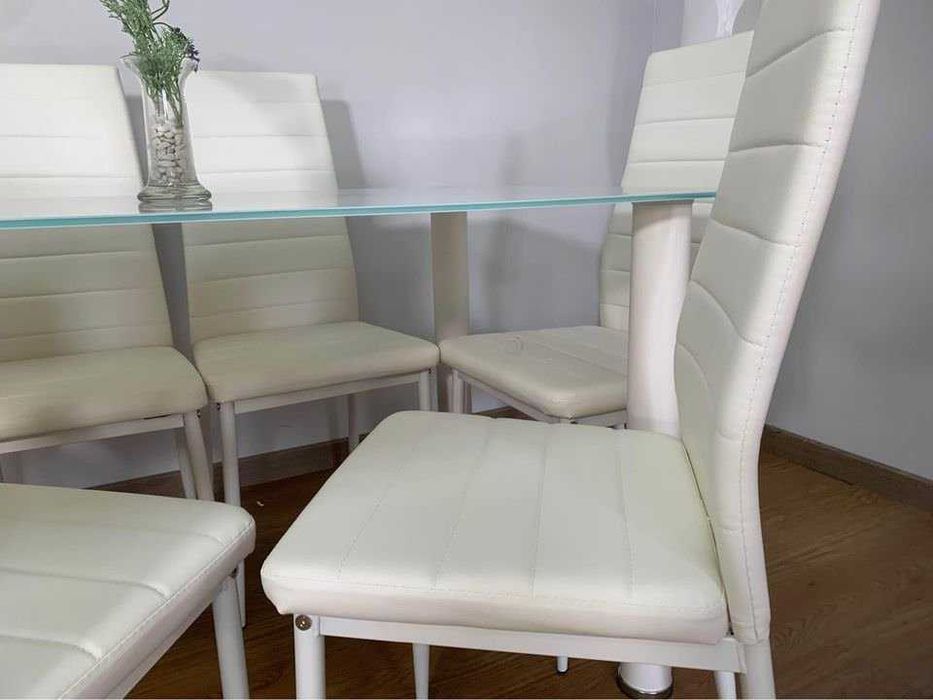 Mesa + 6 cadeiras Novo Levamos a sua casa Envio gratis
