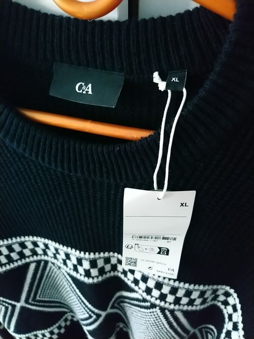 Nowy sweter męski C&a xl