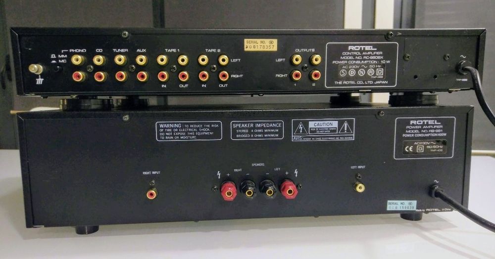 Rotel RC-980 BX Pré Amplificador
