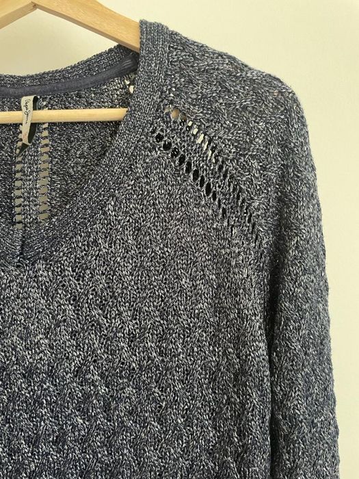 Camisola Azul / cinzento em malha traçada - XXS Pepe Jeans