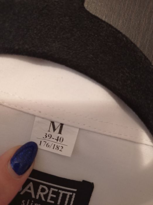 Garnitur ślubny granatowy