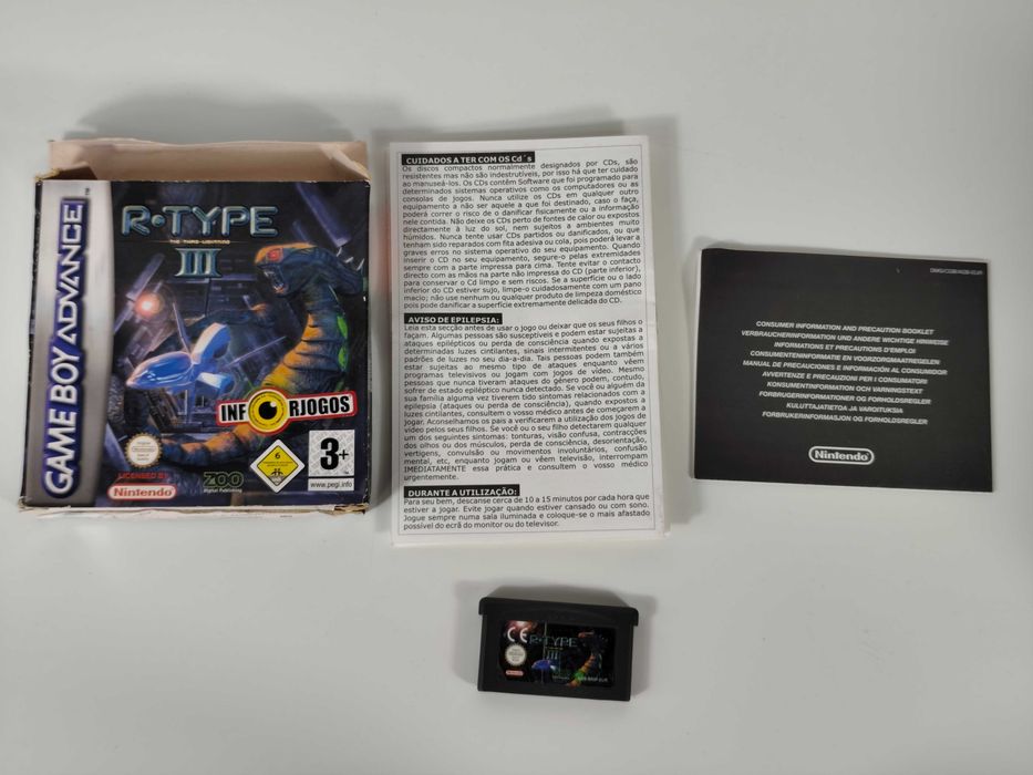 R-Type 3 GBA Gameboy Advance