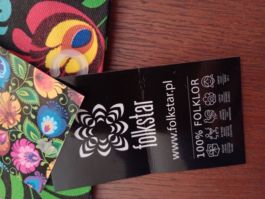 Ściereczki kuchenne 45x70 cm, wzór łowicki 2 szt.