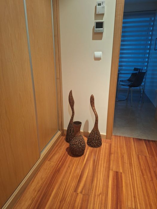 Peças decorativas em madeira